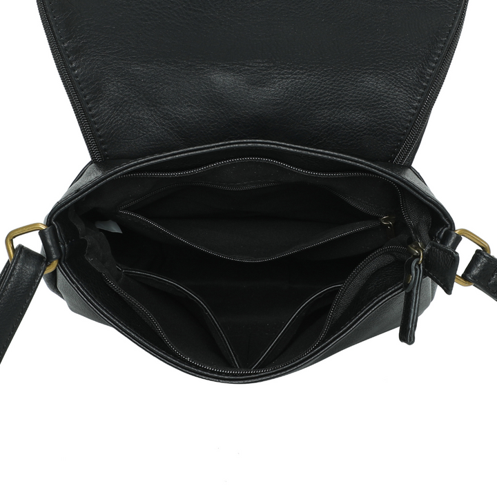 Sac vegane besace Arsayo noir