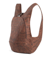 Load image into Gallery viewer, dark natural cork Arsayo backpack