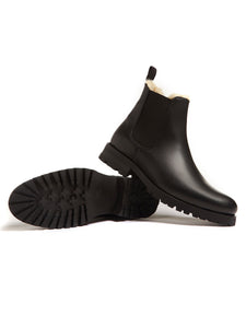 Luxe Chelsea Boots Fourrées