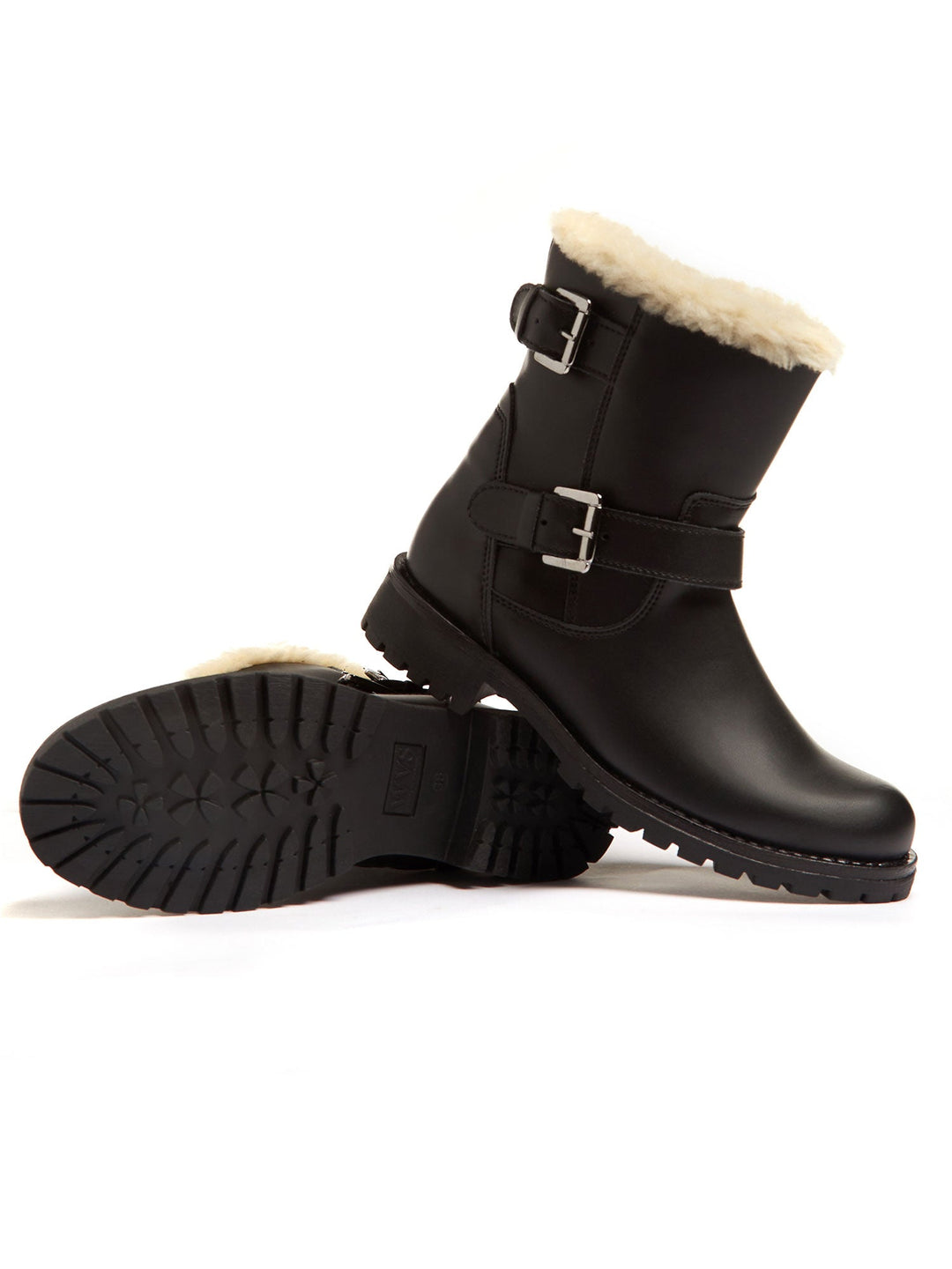 Bikerstiefel gefüttert