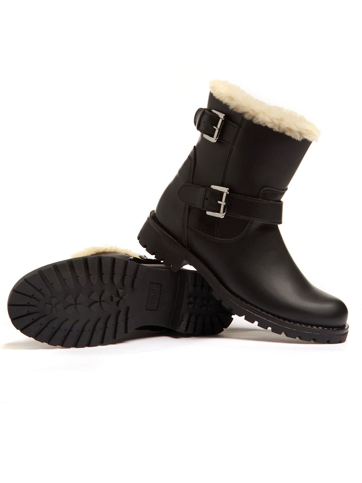 Bikerstiefel gefüttert