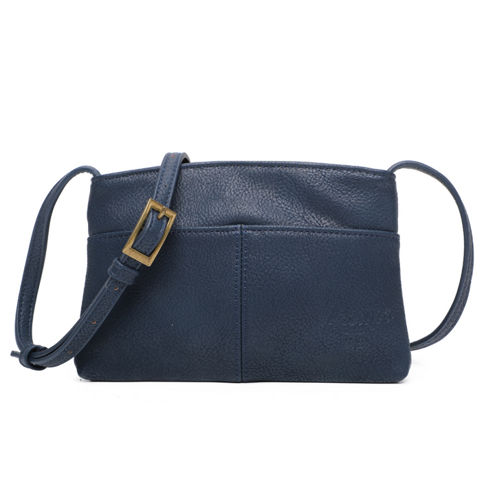 pochette végane Arsayo Bleu Canard