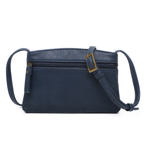 pochette végane Arsayo Bleu Canard