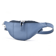 Charger l&#39;image dans la galerie, SAC BANANE APPLESKIN VEGANE BLEU