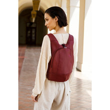 Load image into Gallery viewer, Arsayo bag - Apple skin RED BORDEAUX