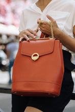 Charger l&#39;image dans la galerie, Sac à dos Pamela Backpack Apple Skin terracotta