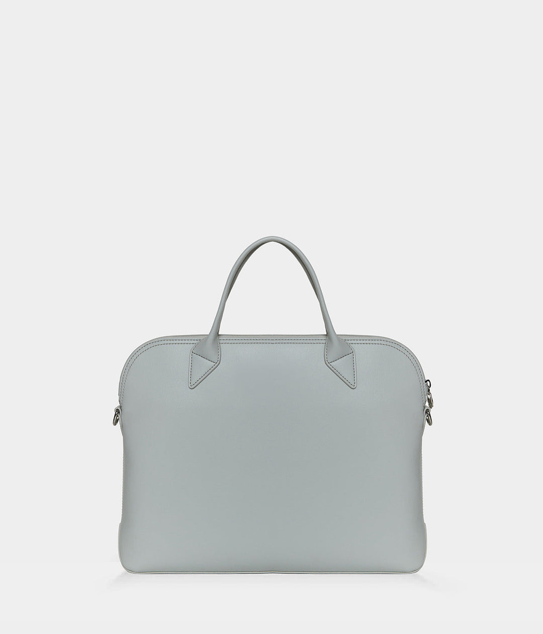 Porte-documents vegan pour femme City Apple Skin gris perle sans cuir, éthique, écoresponsable, écologique, recyclé et sans cruauté