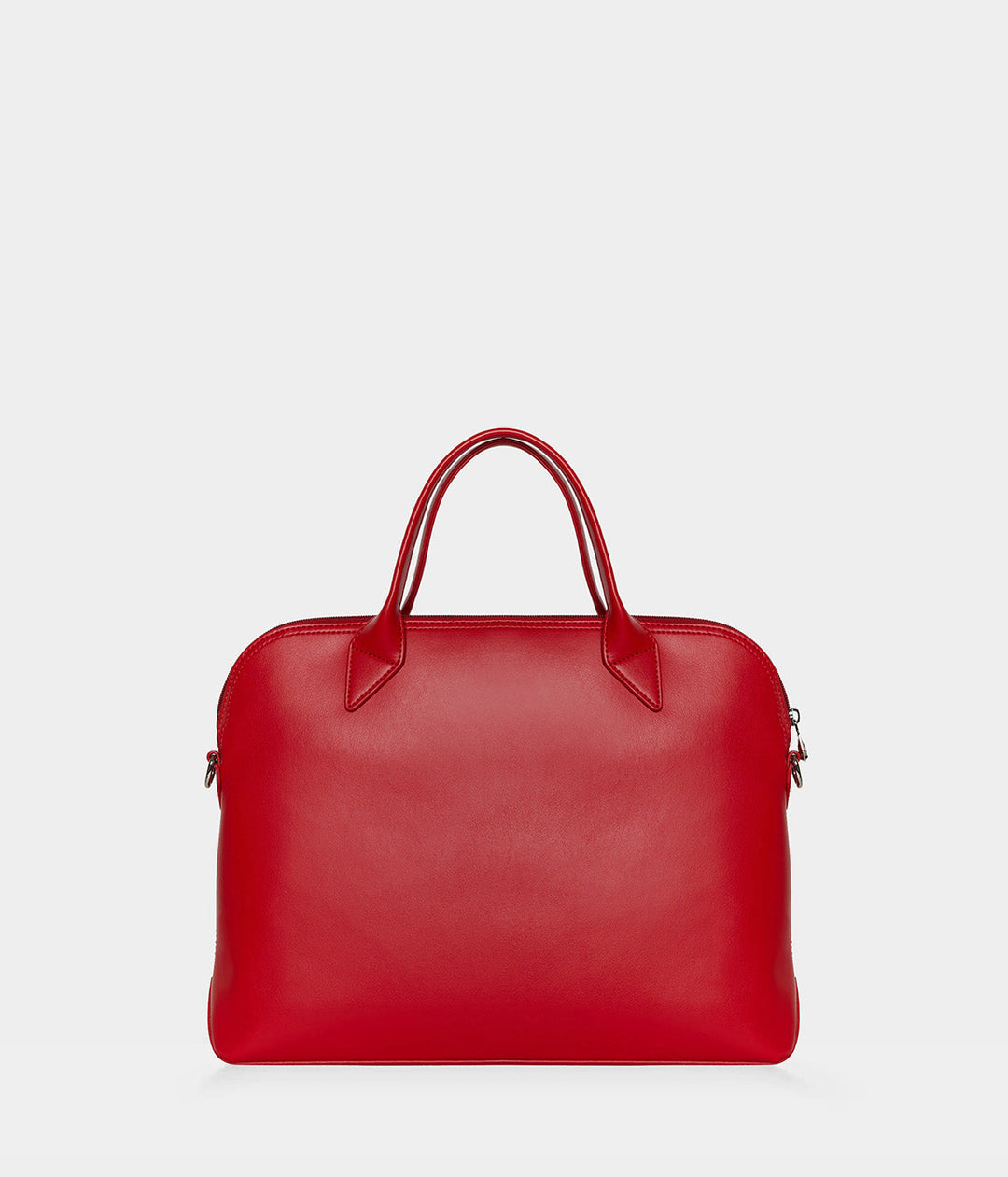 Porte-documents similicuir vegan pour femme City Apple Skin rouge, sans cuir, éthique, écoresponsable, écologique, recyclé et sans cruauté
