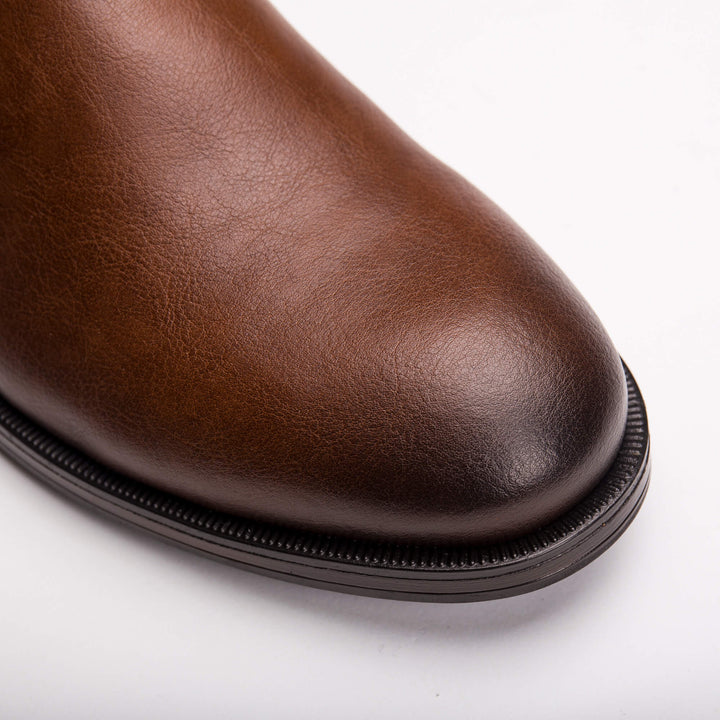 Bottines vegan homme marron