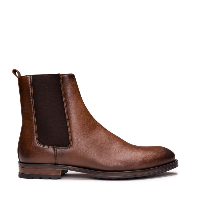 Bottines vegan homme marron