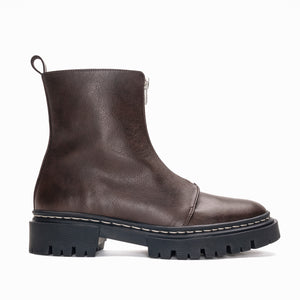 bottines vegan marron bertha nae
