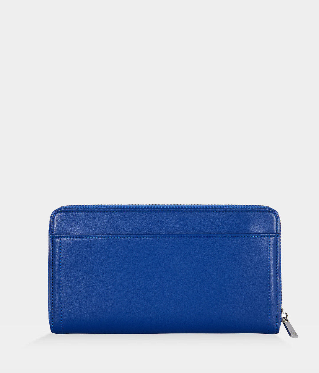Portefeuille vegan Apple Skin Couture  bleu électrique, sans cuir, éthique, écoresponsable, écologique, recyclé et sans cruauté.
