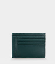 Load image into Gallery viewer, Porte-cartes vegan Apple Skin vert, Haute maroquinerie végane