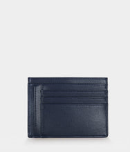Load image into Gallery viewer, Apple Skin Navy Blue Zippered Card Holder