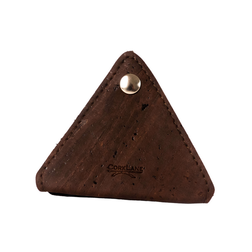 Porte-monnaie Triangle marron
