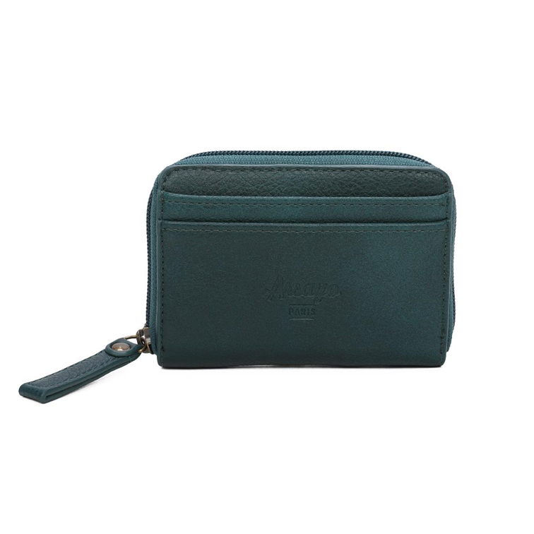 Original Small Wallet Peacock Blue