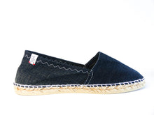 Load image into Gallery viewer, Espadrilles homme jeans recyclés