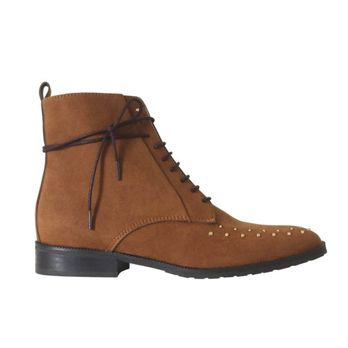 bottines en daim vegan