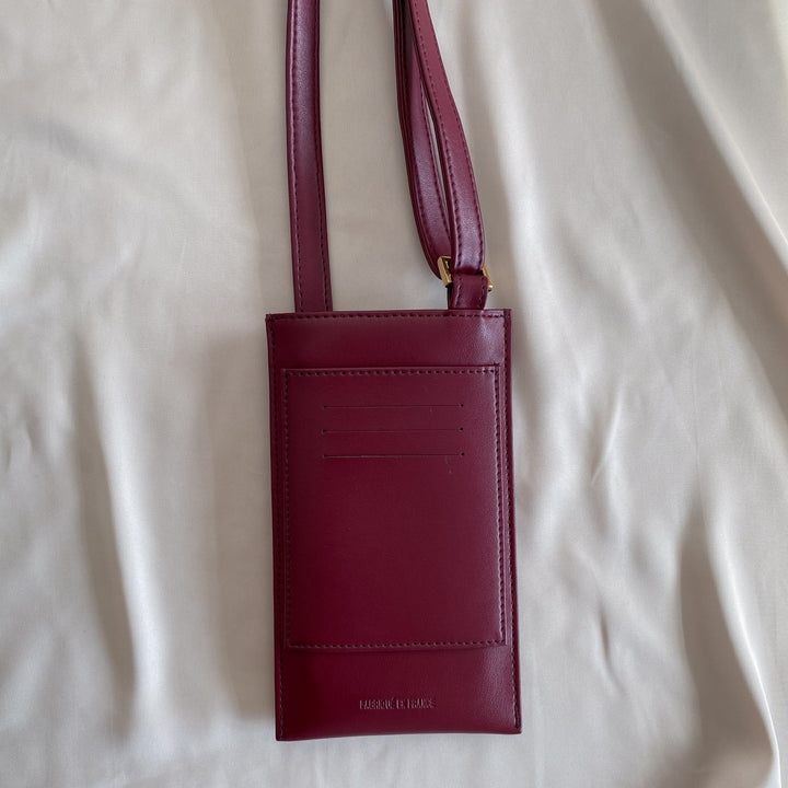 Pochette Vanille-Bordeaux