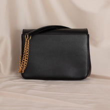 Charger l&#39;image dans la galerie, sac vegan en cuir de pomme noir marque française Alénore