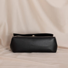 Charger l&#39;image dans la galerie, sac vegan en cuir de pomme noir marque française Alénore