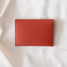 Load image into Gallery viewer, porte-carte-eco responsable vegan terra cotta