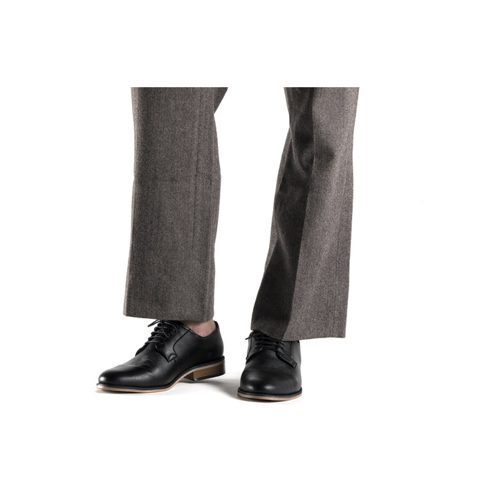 derbies vegan homme noires