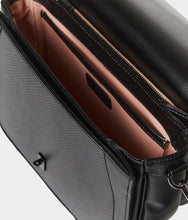 Charger l&#39;image dans la galerie, Sac à main Apple Skin Marilyn Amazone Lézard noir, sans cuir, éthique, écoresponsable, écologique, recyclé et sans cruauté.