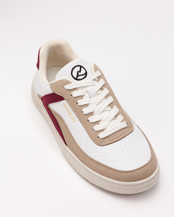 Baskets vegan Kumi Bordeaux