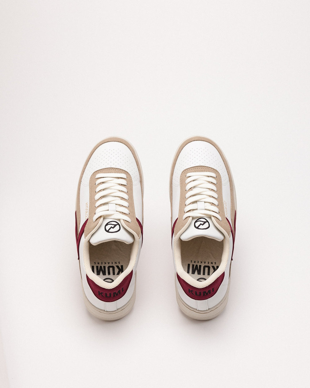 Baskets vegan Kumi Bordeaux