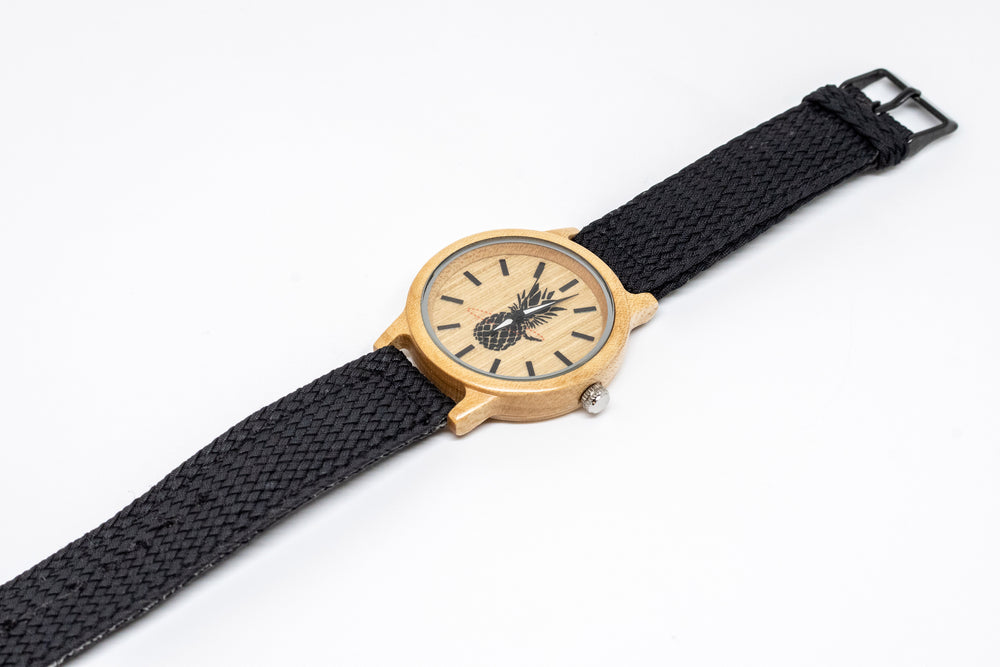 montre éthique bois