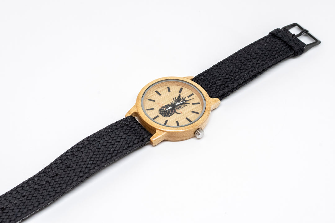 montre éthique bois