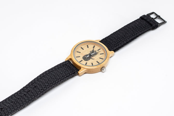 montre éthique bois