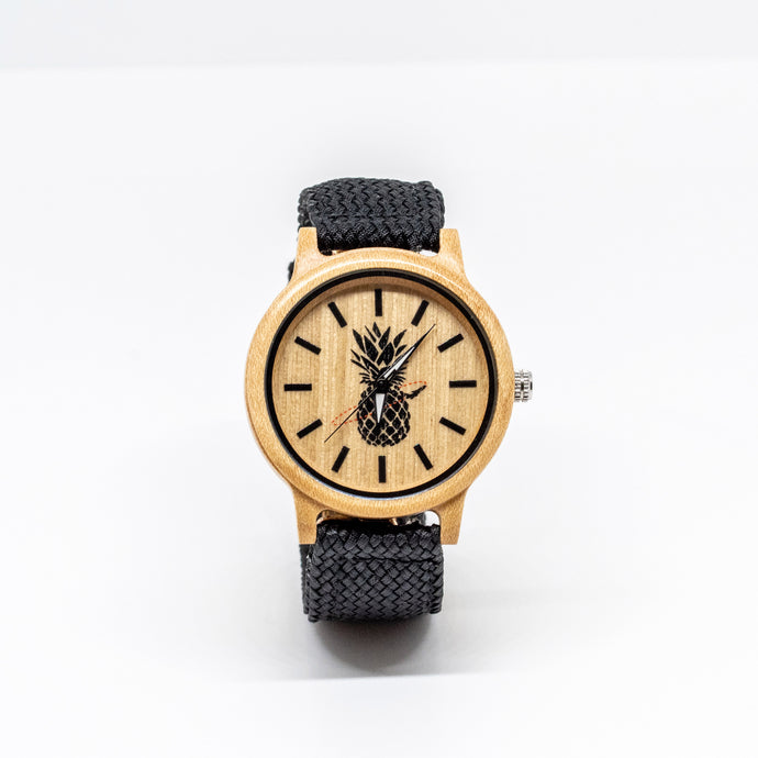 montre éthique bois
