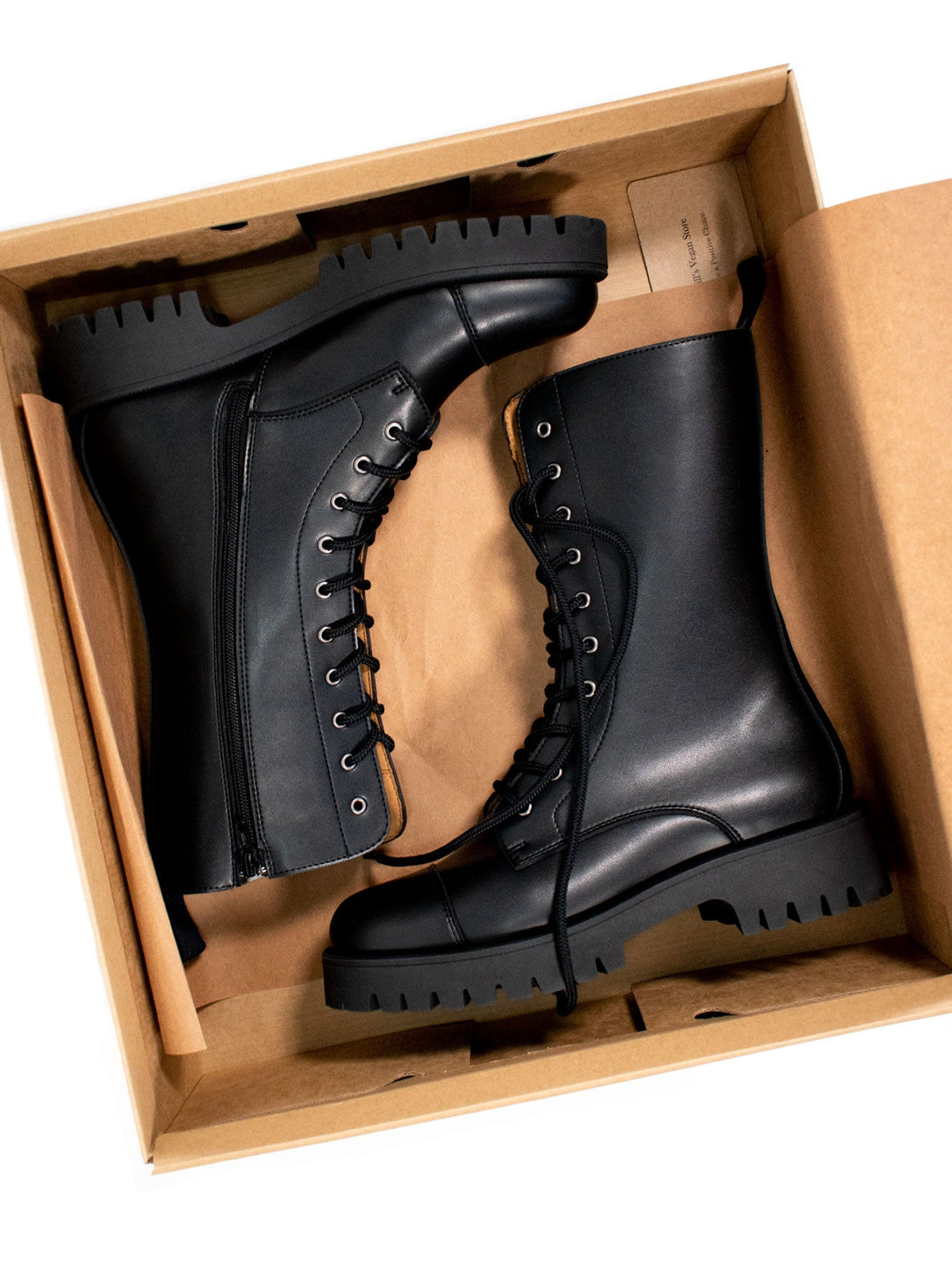 bottines rangers montantes vegan