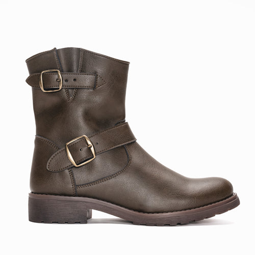 bottines motarde vegan