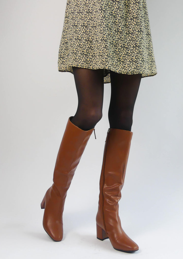 bottes vegan vintage