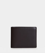 Charger l&#39;image dans la galerie, Portefeuille végétal Apple Skin homme chocolat, sans cuir éthique, écoresponsable et vegan