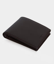 Charger l&#39;image dans la galerie, Portefeuille végétal Apple Skin homme chocolat, sans cuir éthique, écoresponsable et vegan
