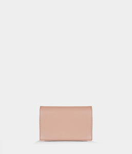 Porte-monnaie vegan Apple Skin nude, Haute maroquinerie végane