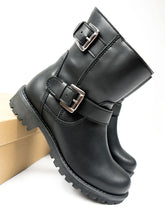 Charger l&#39;image dans la galerie, Vegan Women&#39;s Biker Boots | Will&#39;s Vegan Store