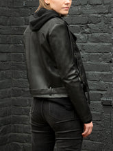 Load image into Gallery viewer, Vegan Women&#39;s Moto Jacket | Will&#39;s Vegan Store