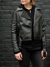 Load image into Gallery viewer, Vegan Women&#39;s Moto Jacket | Will&#39;s Vegan Store