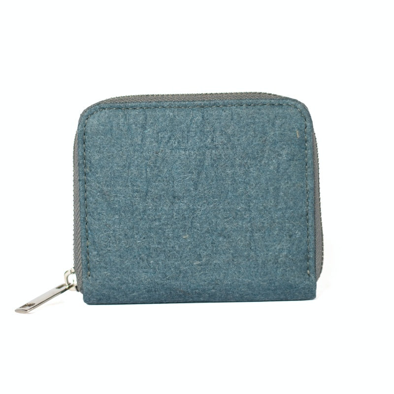 Portefeuille De Voyage En Cuir Recyclé Turquoise Paperthinks - Neuf Avec étiquettes