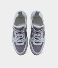 Charger l&#39;image dans la galerie, Running sneakers Lewis blanche vue haute - Running éthique, écoresponsable et vegan.