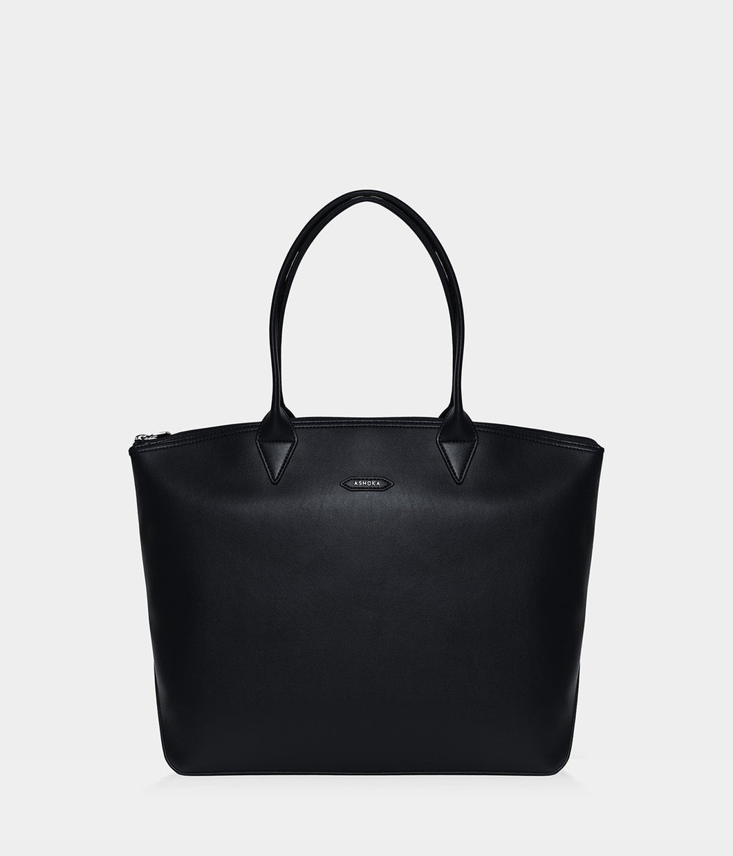 Sac cabas vegan pour femme Jolly Apple Skin noir sans cuir, éthique, écoresponsable, écologique, recyclé et sans cruauté