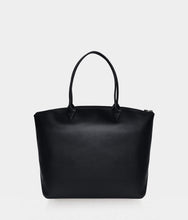 Load image into Gallery viewer, Sac cabas vegan pour femme Jolly Apple Skin noir sans cuir, éthique, écoresponsable, écologique, recyclé et sans cruauté