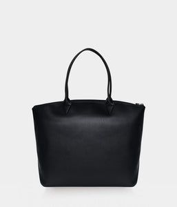 Sac cabas vegan pour femme Jolly Apple Skin noir sans cuir, éthique, écoresponsable, écologique, recyclé et sans cruauté