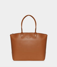 Load image into Gallery viewer, Sac cabas vegan pour femme Jolly Apple Skin caramel, sans cuir, éthique, écoresponsable, écologique, recyclé et sans cruauté