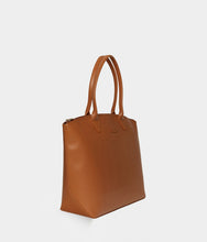 Load image into Gallery viewer, Sac cabas vegan pour femme Jolly Apple Skin caramel, sans cuir, éthique, écoresponsable, écologique, recyclé et sans cruauté